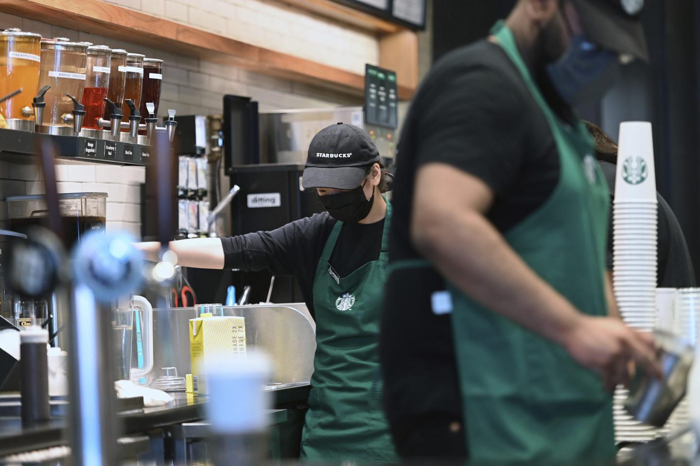 Starbucks baristas