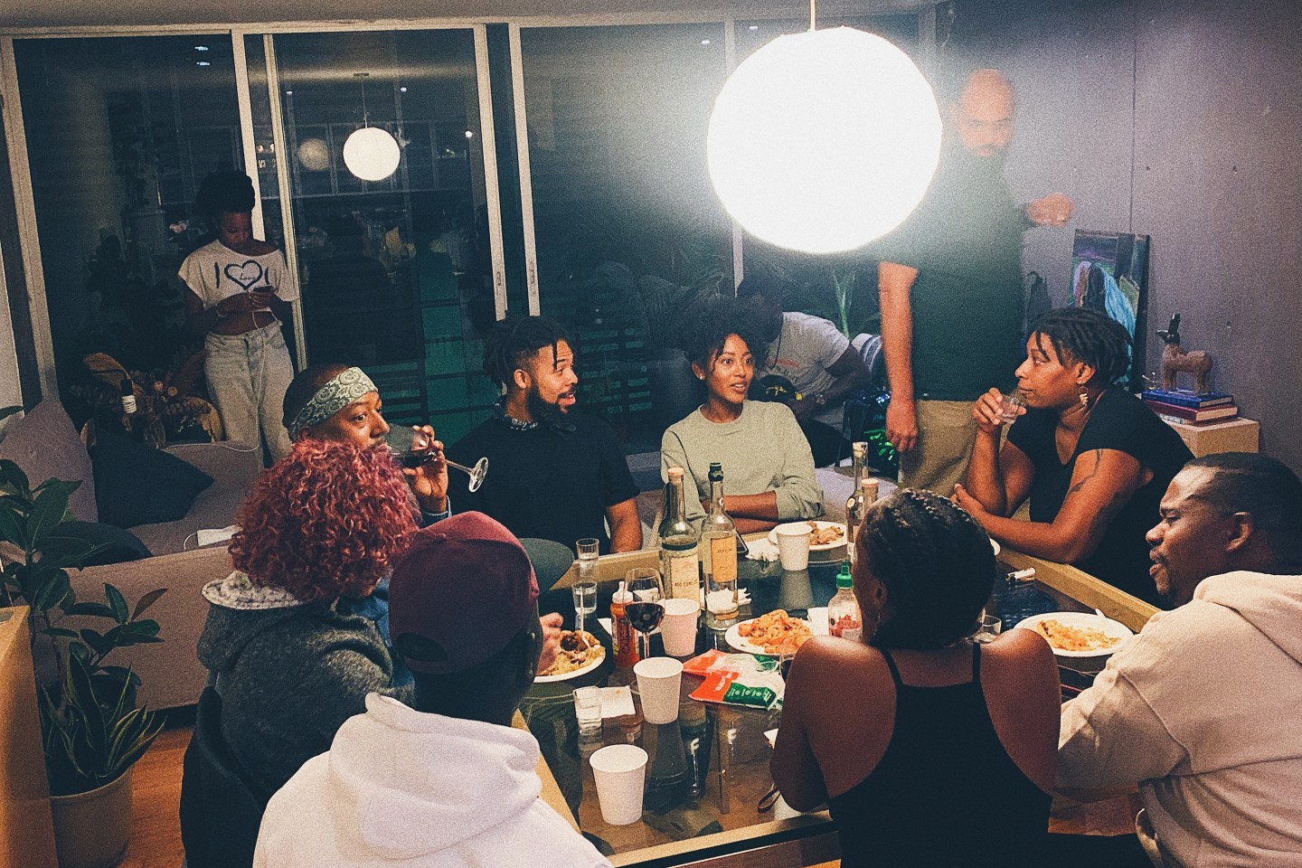 Dar LaBeach (center left) used his time during the pandemic to build community and commit to living a "soft life" rooted in ease and joy.