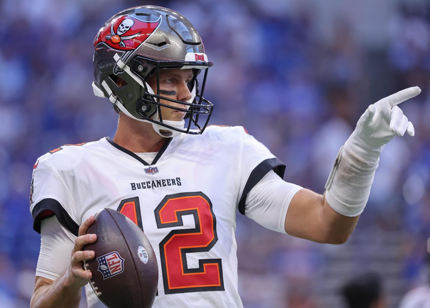 Tampa Bay Buccaneers quarterback Tom Brady