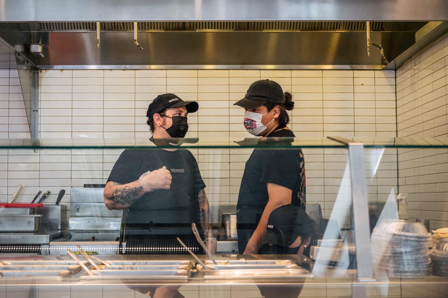 Workers at Chipotle