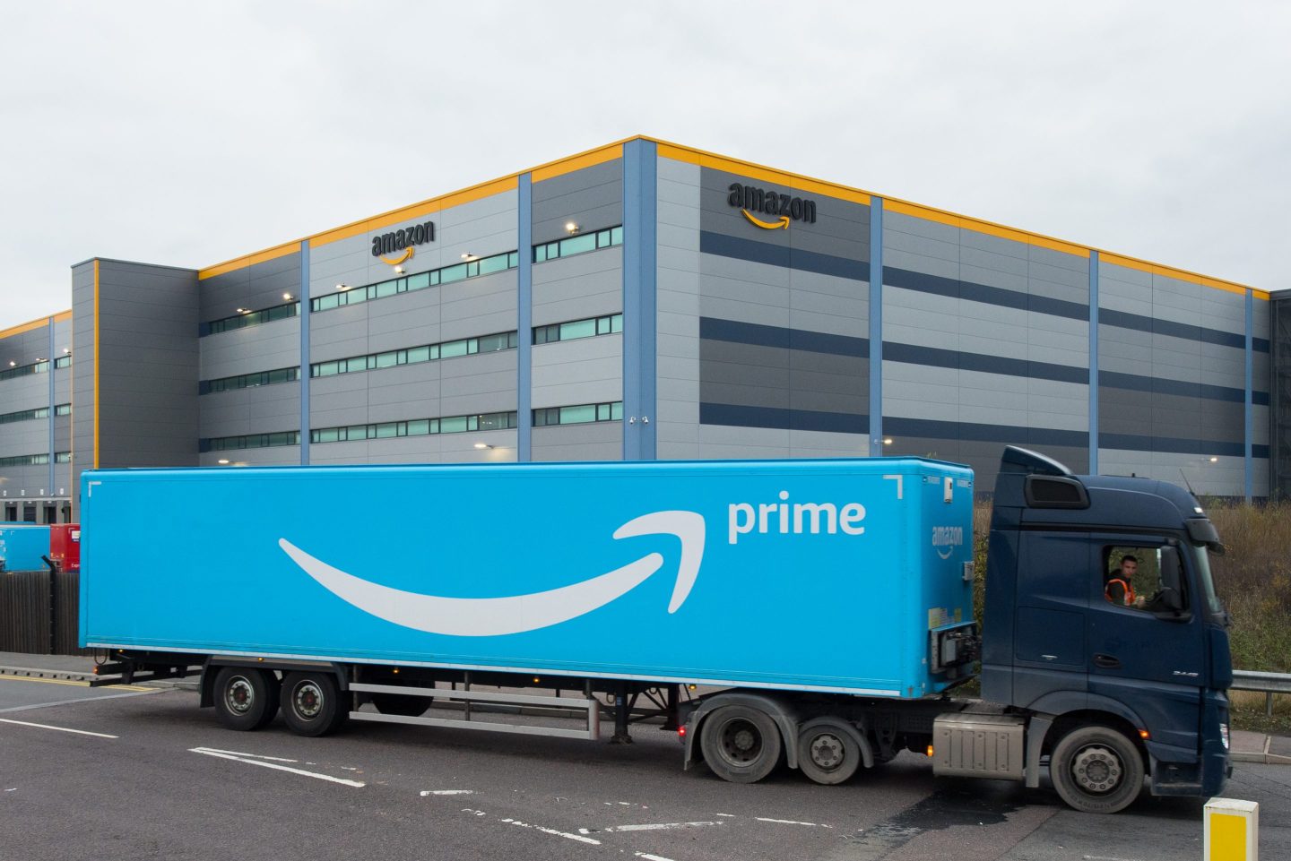 Amazon prime truck