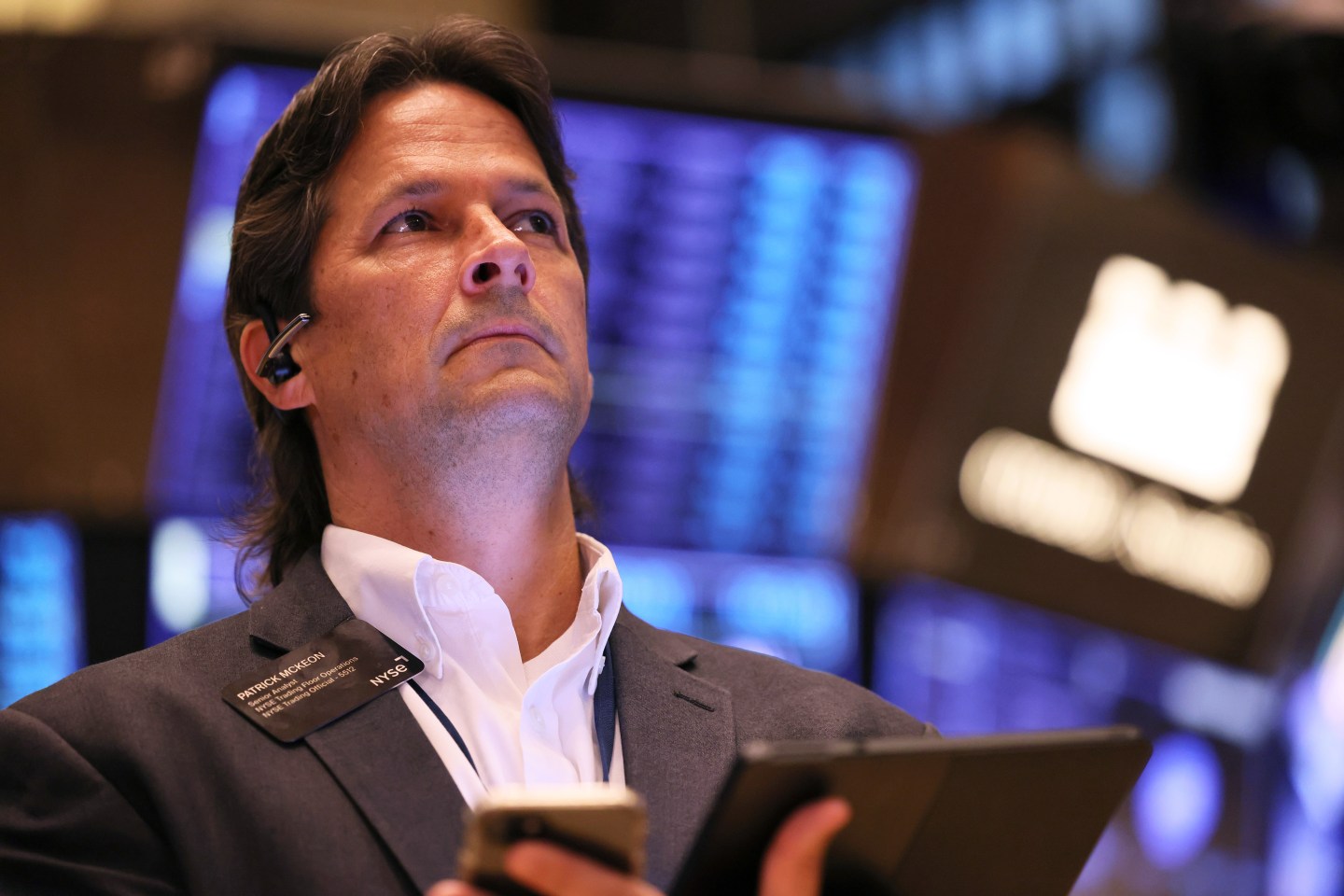 NYSE trader