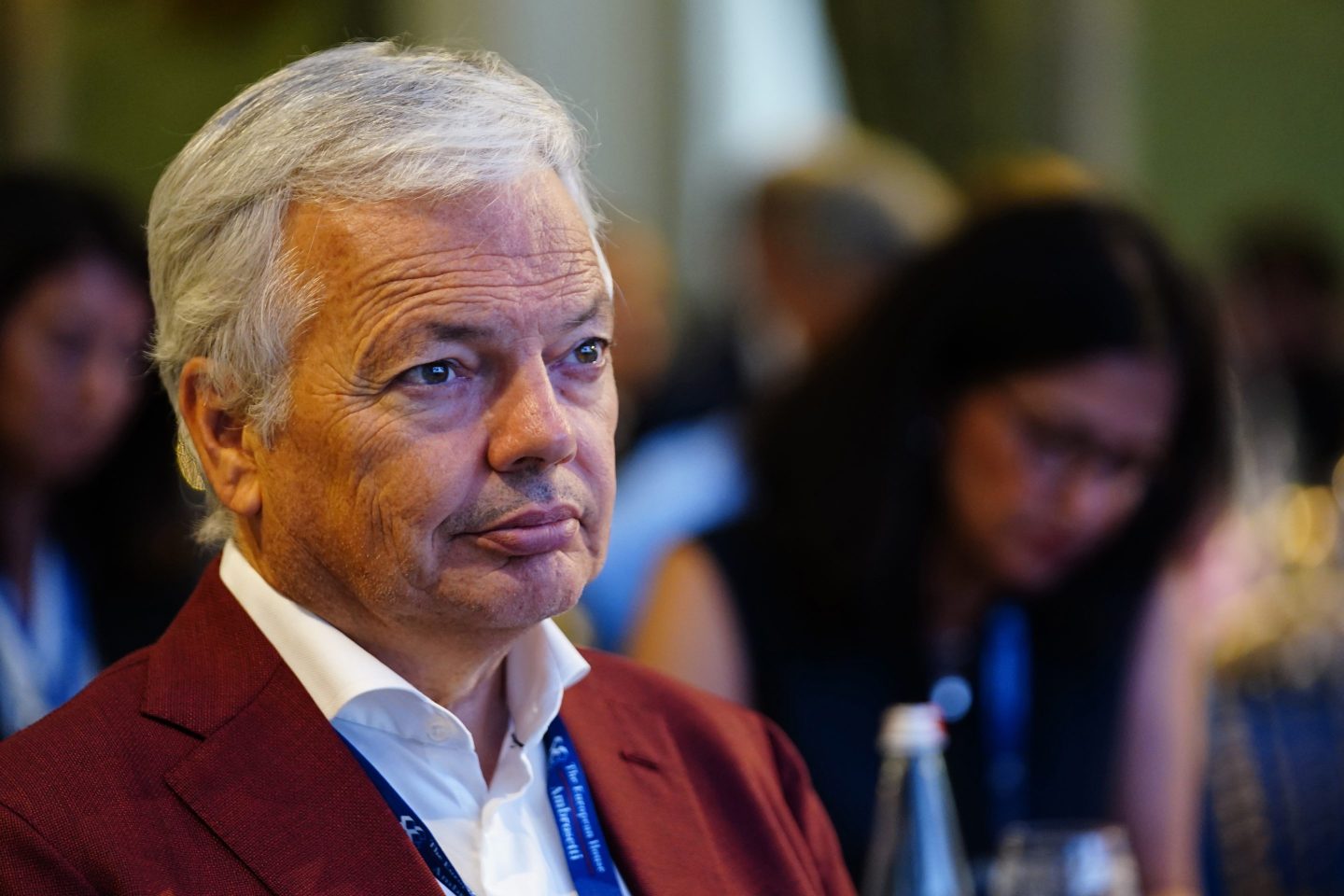 Photo of EU Justice Commissioner Didier Reynders