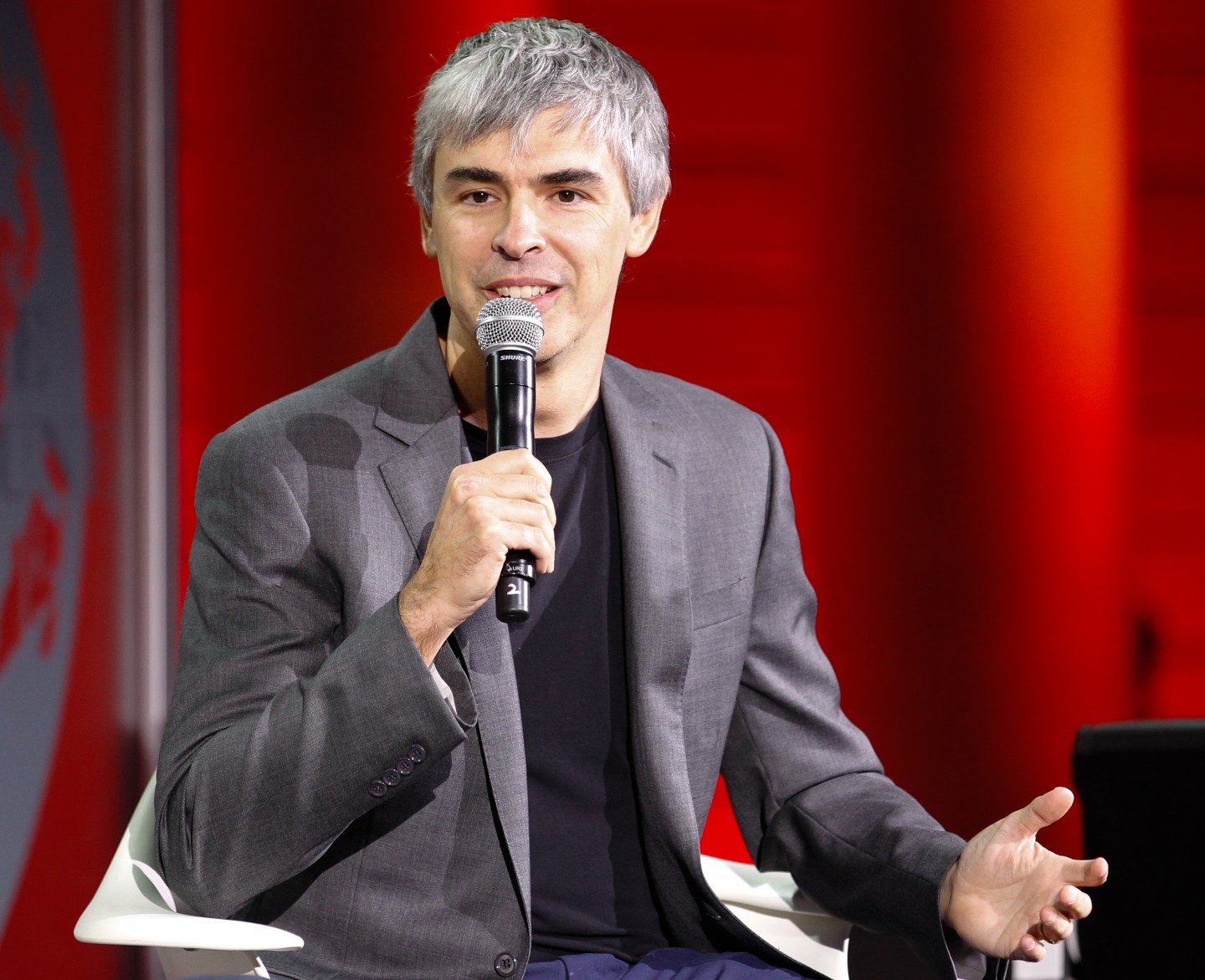 Google cofounder Larry Page.