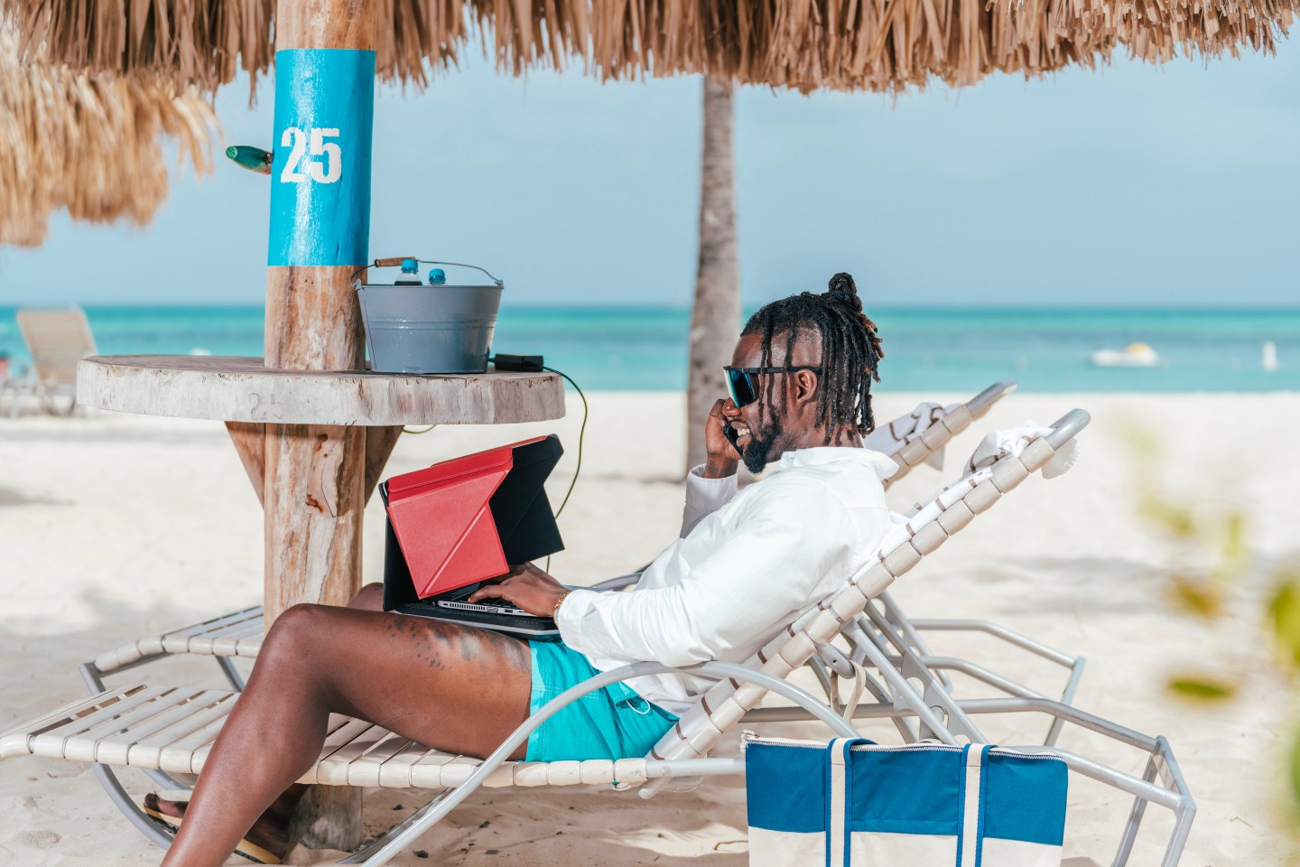 WorkSpaces by Hilton blends remote desks with hotel amenities for a day that may start with coffee in the lobby and video conferences in a distraction-free office then end with a dip in the rooftop pool.