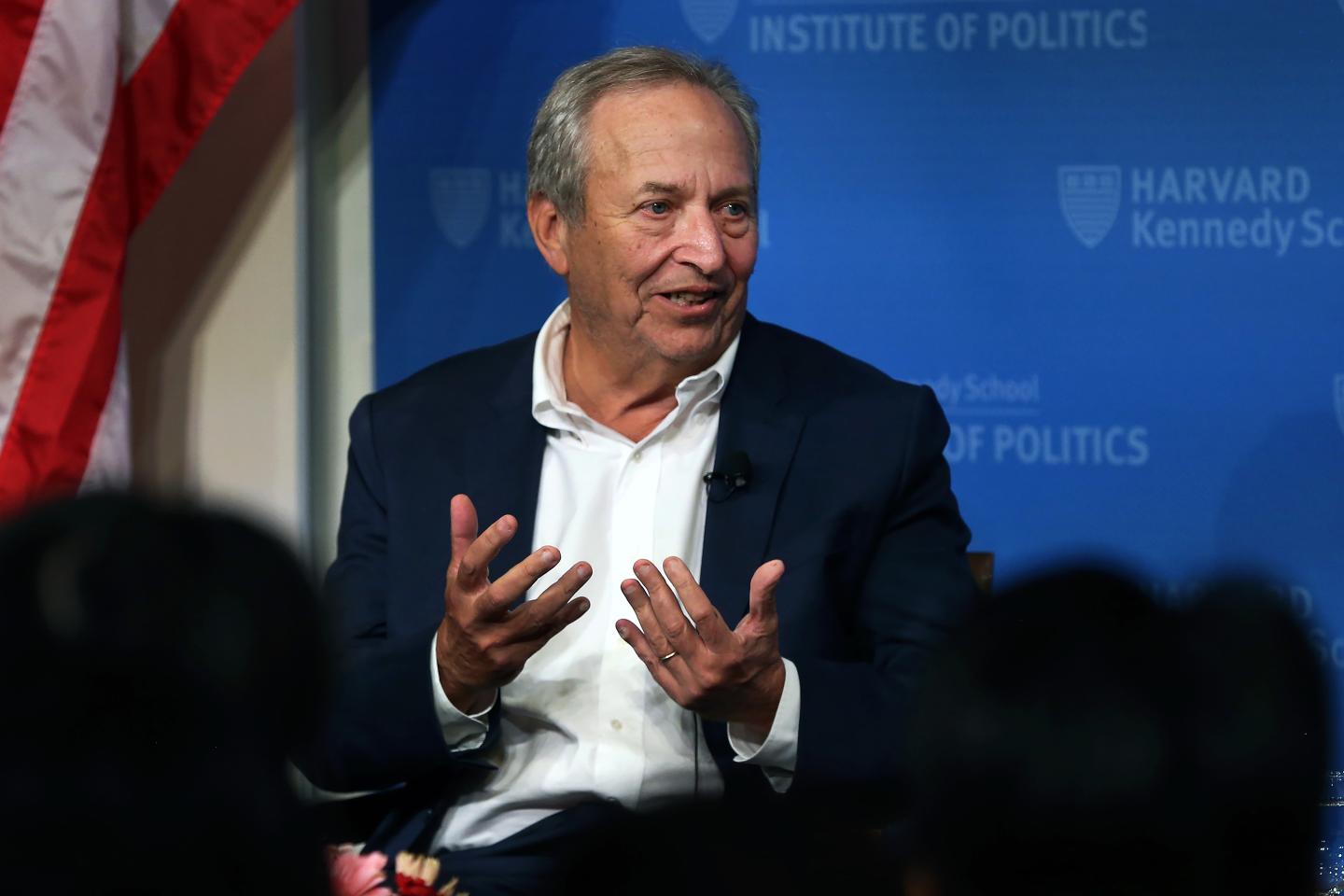 Larry Summers at the Globe Summit on September 15, 2022.