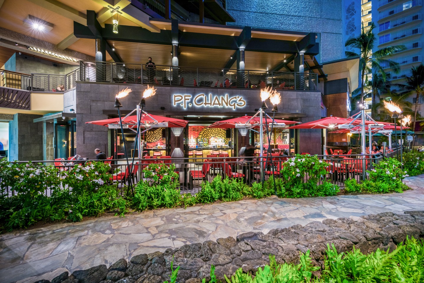 A PF Chang's restaurant.