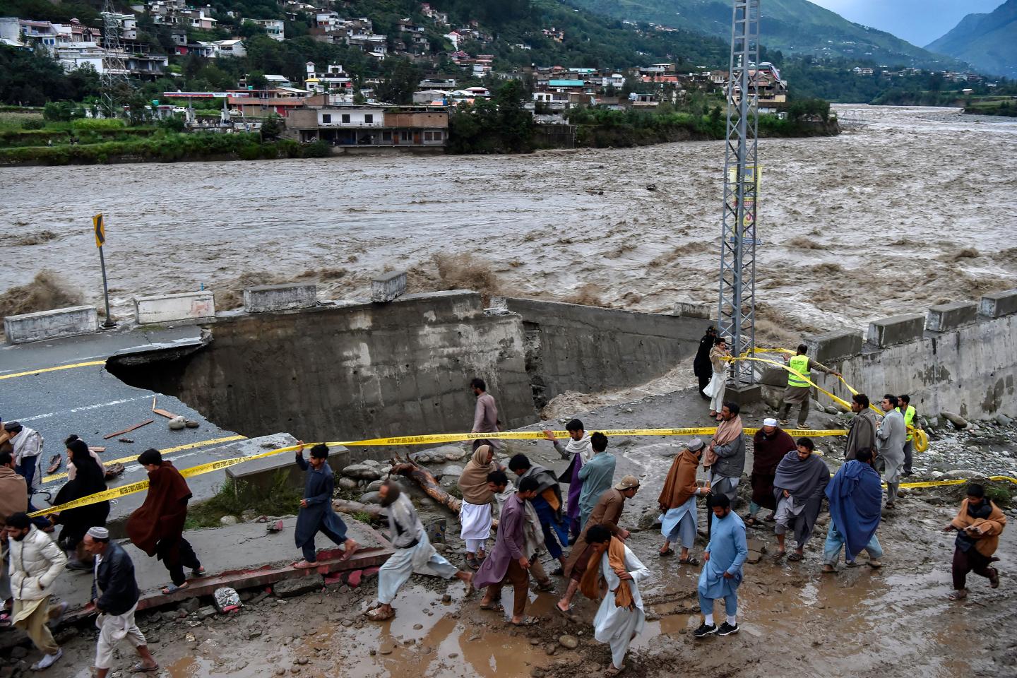A ‘climate disaster of biblical proportions’ is hitting Pakistan, official says