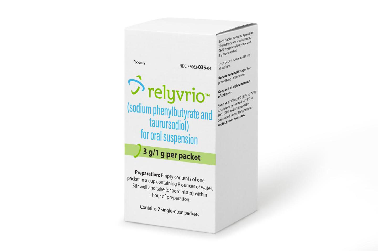 Relyvrio is the first new drug treating ALS to reach the market in five years 
