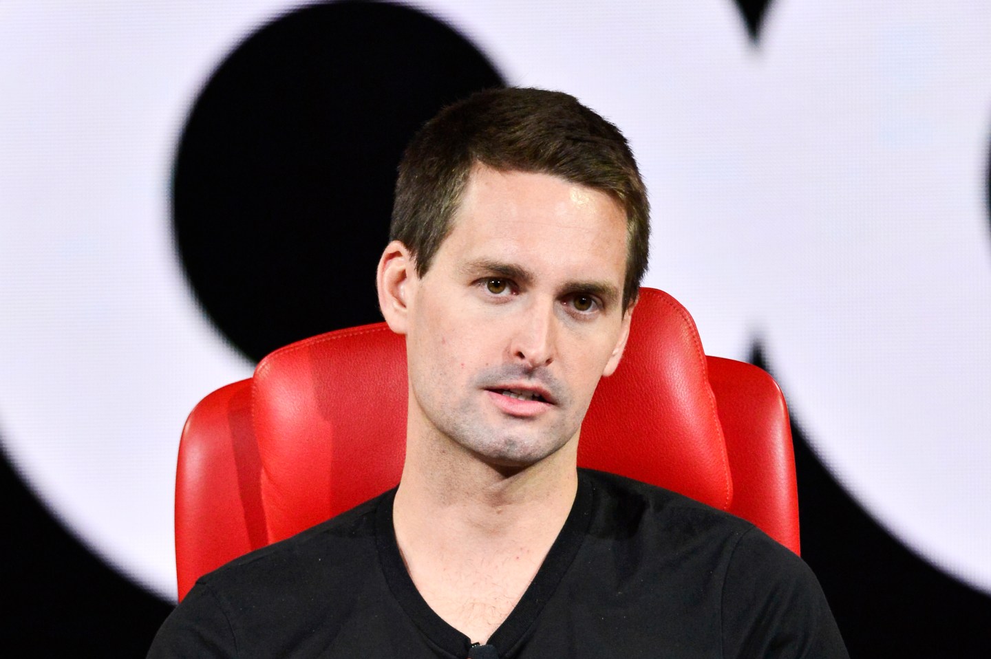 Snap Inc. Co-founder and CEO Evan Spiegel speaks onstage during Vox Media's 2022 Code Conference,