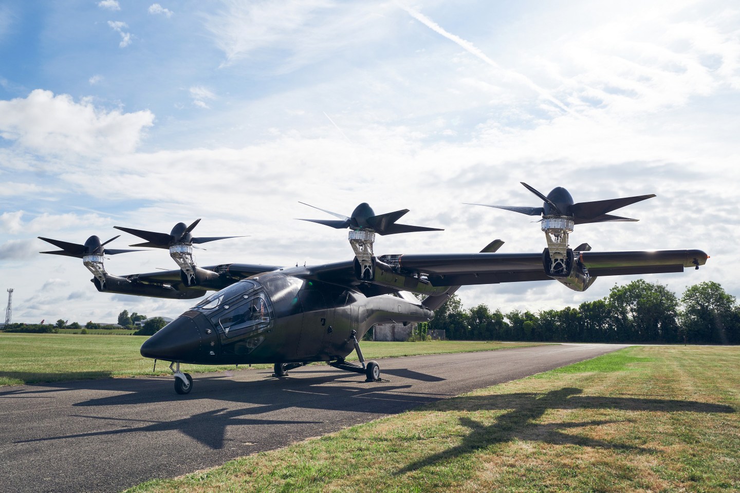 The VX4 flying aircraft