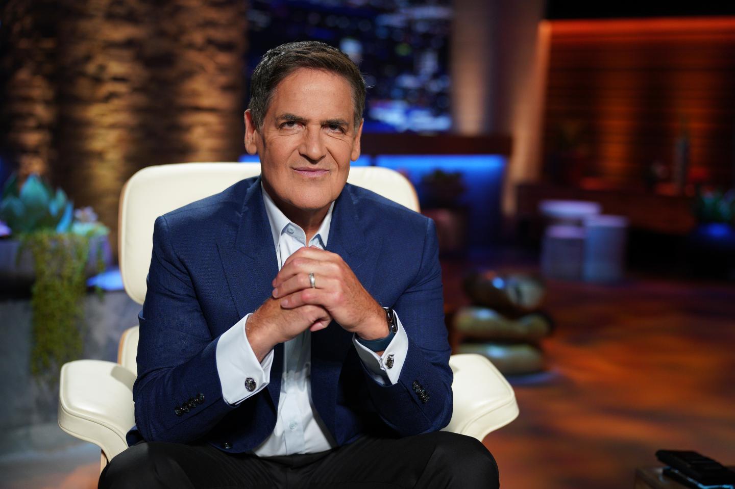 Mark Cuban seen on ABC's "Shark Tank."