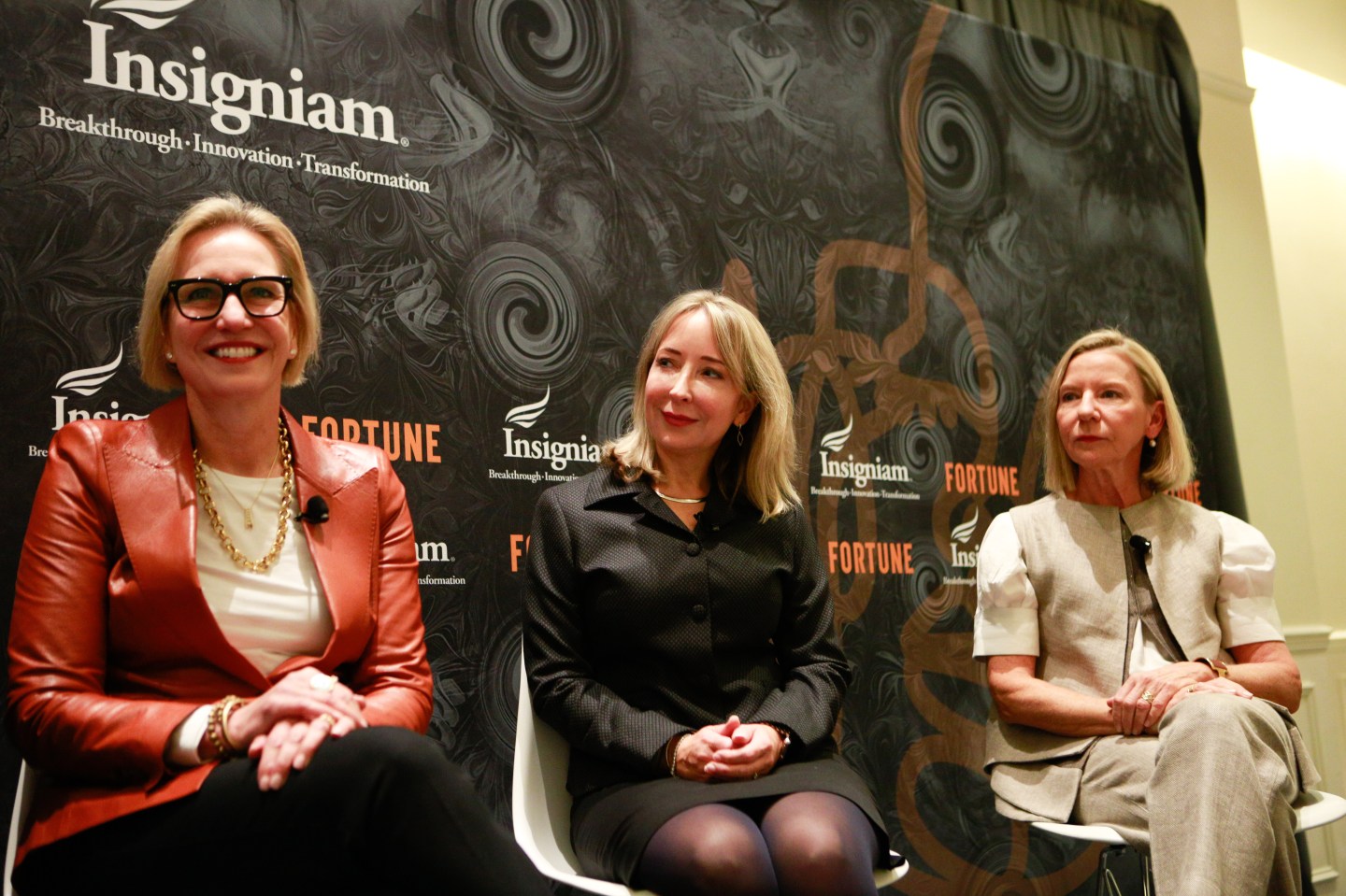 A conversation at Coins2Day's Most Powerful Women Summit about the challenges forcing businesses to transform ended up centering on the importance of valuing employees throughout the process. Laguna Niguel, Calif., October 11, 2022.