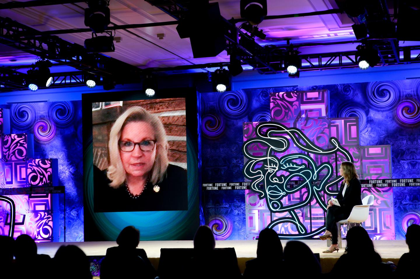 Wyoming Rep. Liz Cheney speaks at Fortune's Most Powerful Women summit