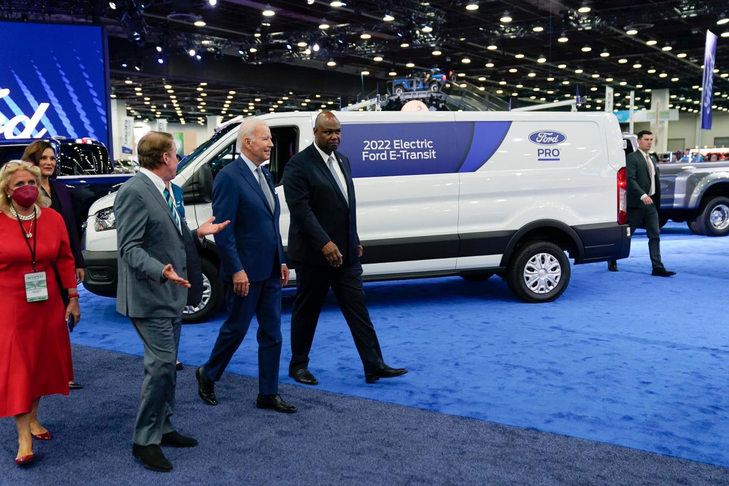 Biden hands out $2.8 billion in grants to boost the U.S. EV battery industry and take on China