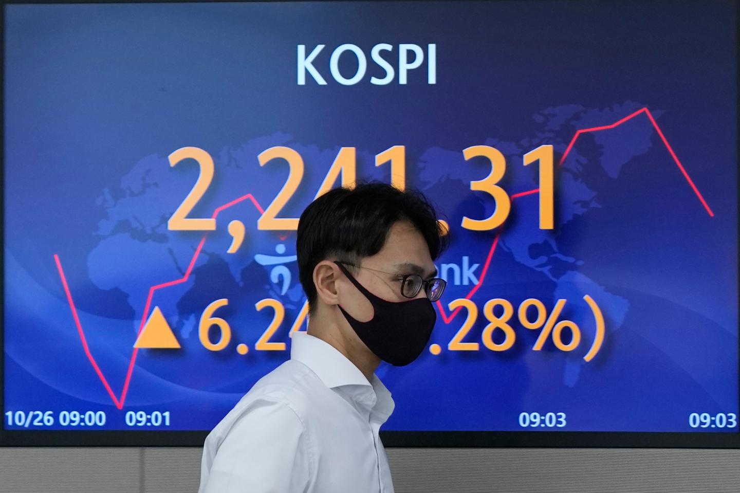 Asian stocks follow Wall Street higher on bet that the Fed will slow its interest rate hikes