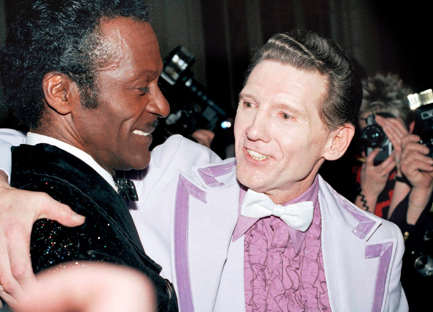 Chuck Berry and Jerry Lee Lewis