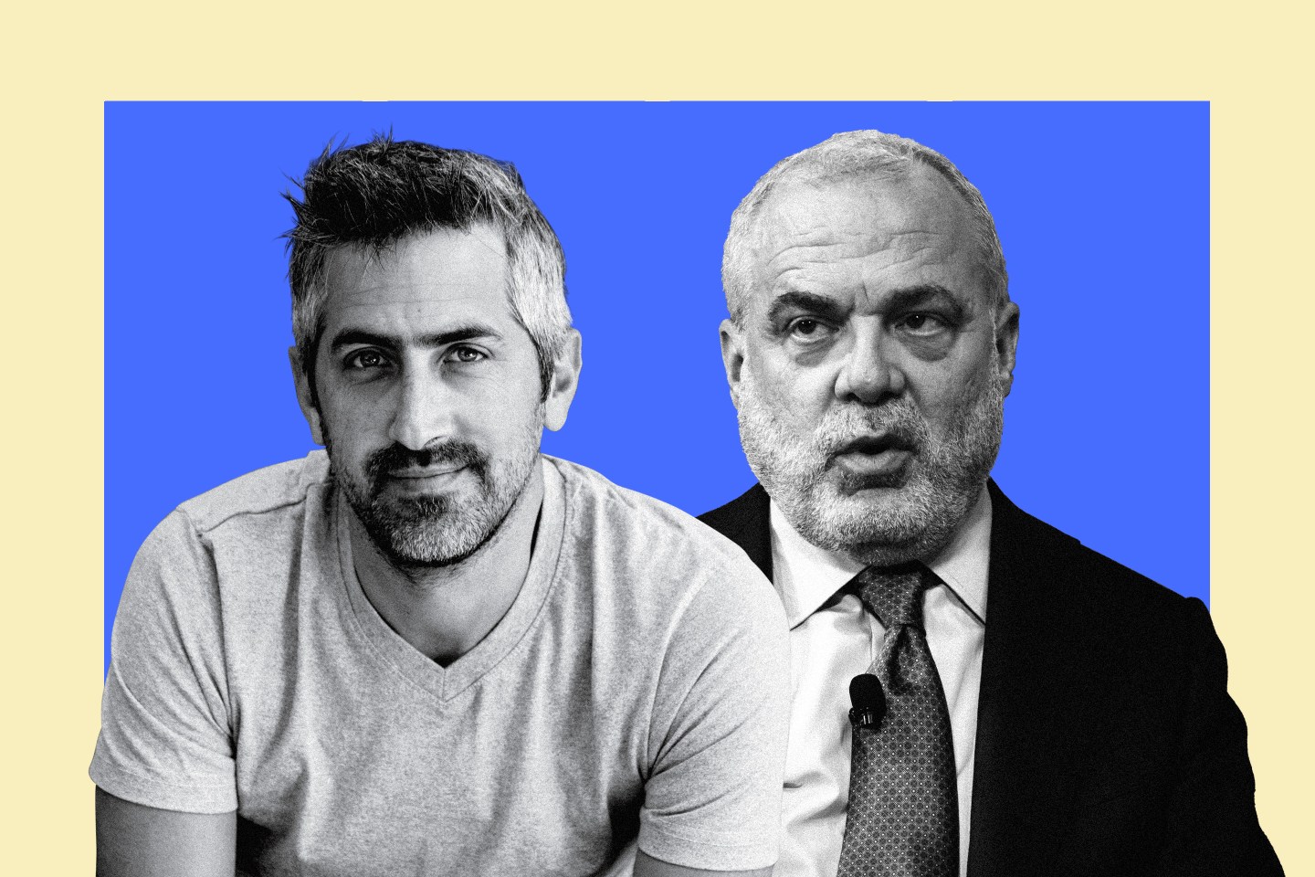 Bridgewater's co-CEOs Nir Bar Dea and Mark Bertolini.