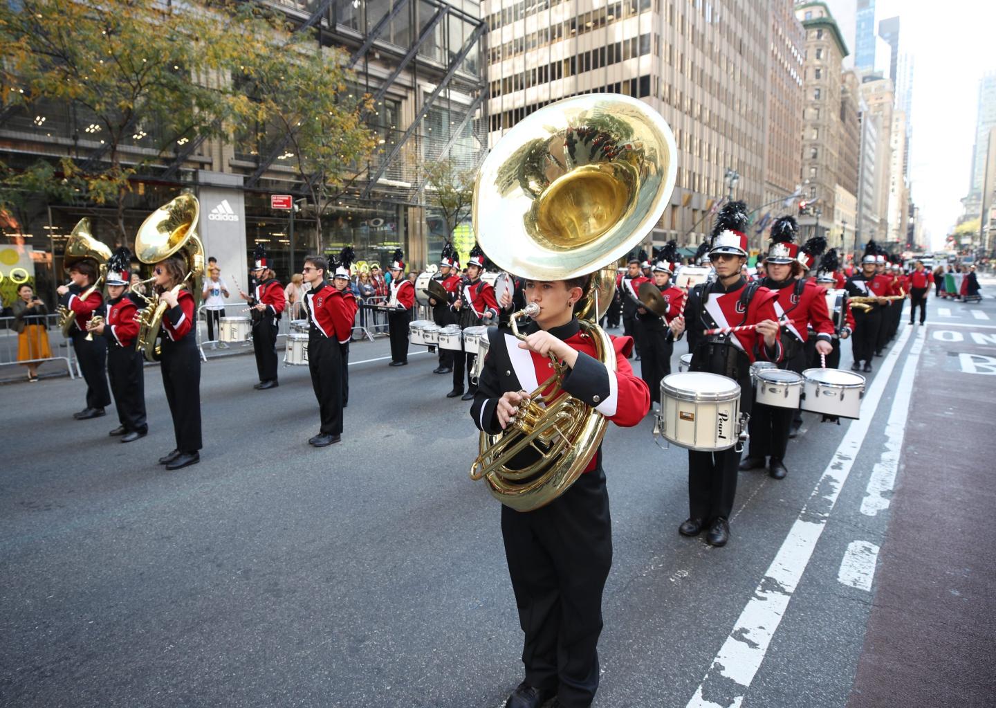 Columbus Day Parade in New York.