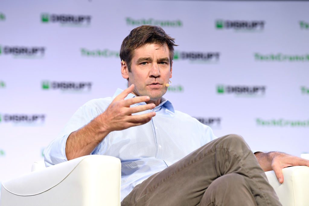Andreessen Horowitz General Partner Chris Dixon speaks onstage during TechCrunch Disrupt San Francisco 2019.