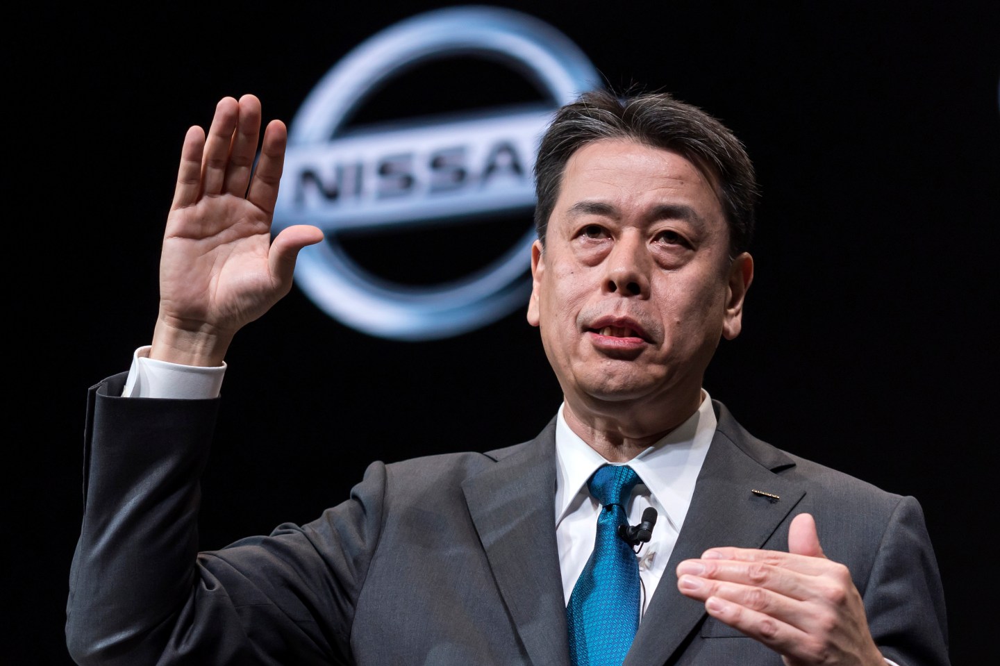 Nissan chief executive officer Makoto Uchida