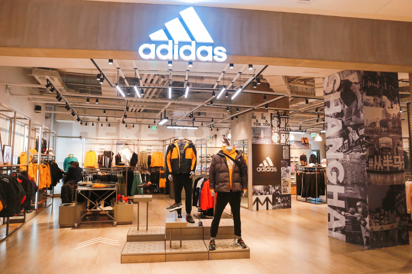 Adidas admitted that revenue in Greater China plunged 35% in the first quarter.