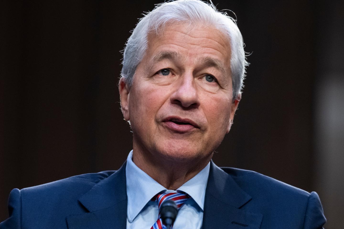 Jamie Dimon testifies at a Congress committee hearing on Thursday, September 22, 2022.