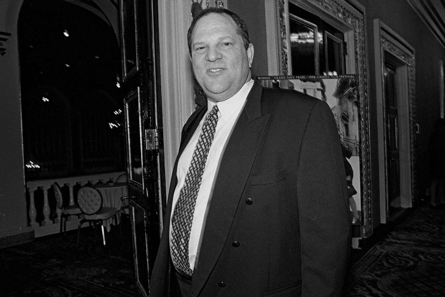 Harvey Weinstein in New York City, October 1998.