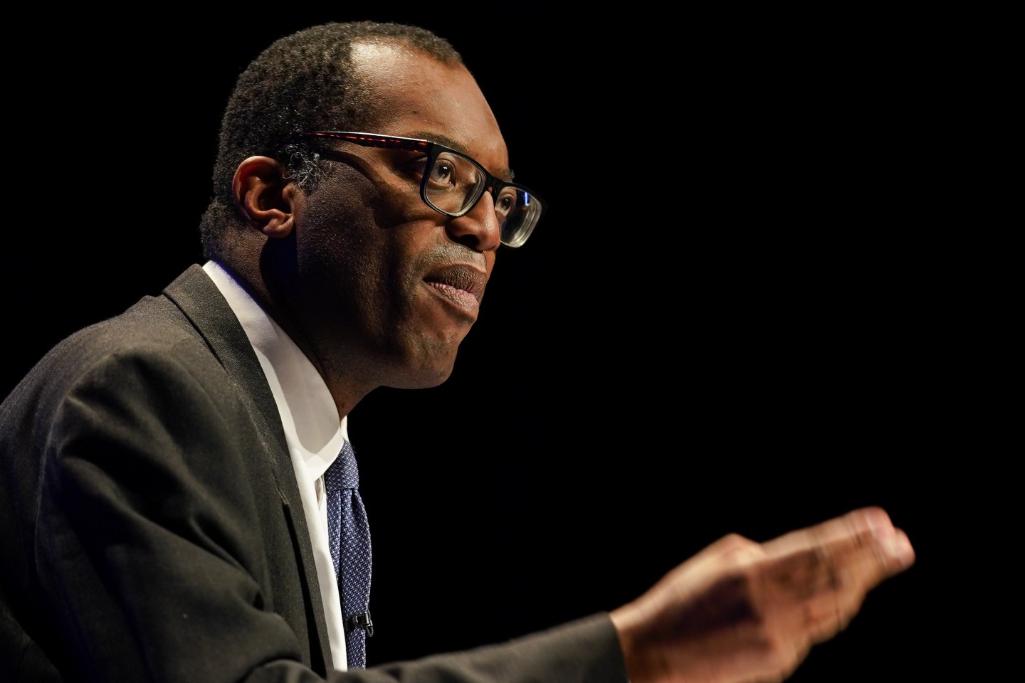 Chancellor of the Exchequer Kwasi Kwarteng.