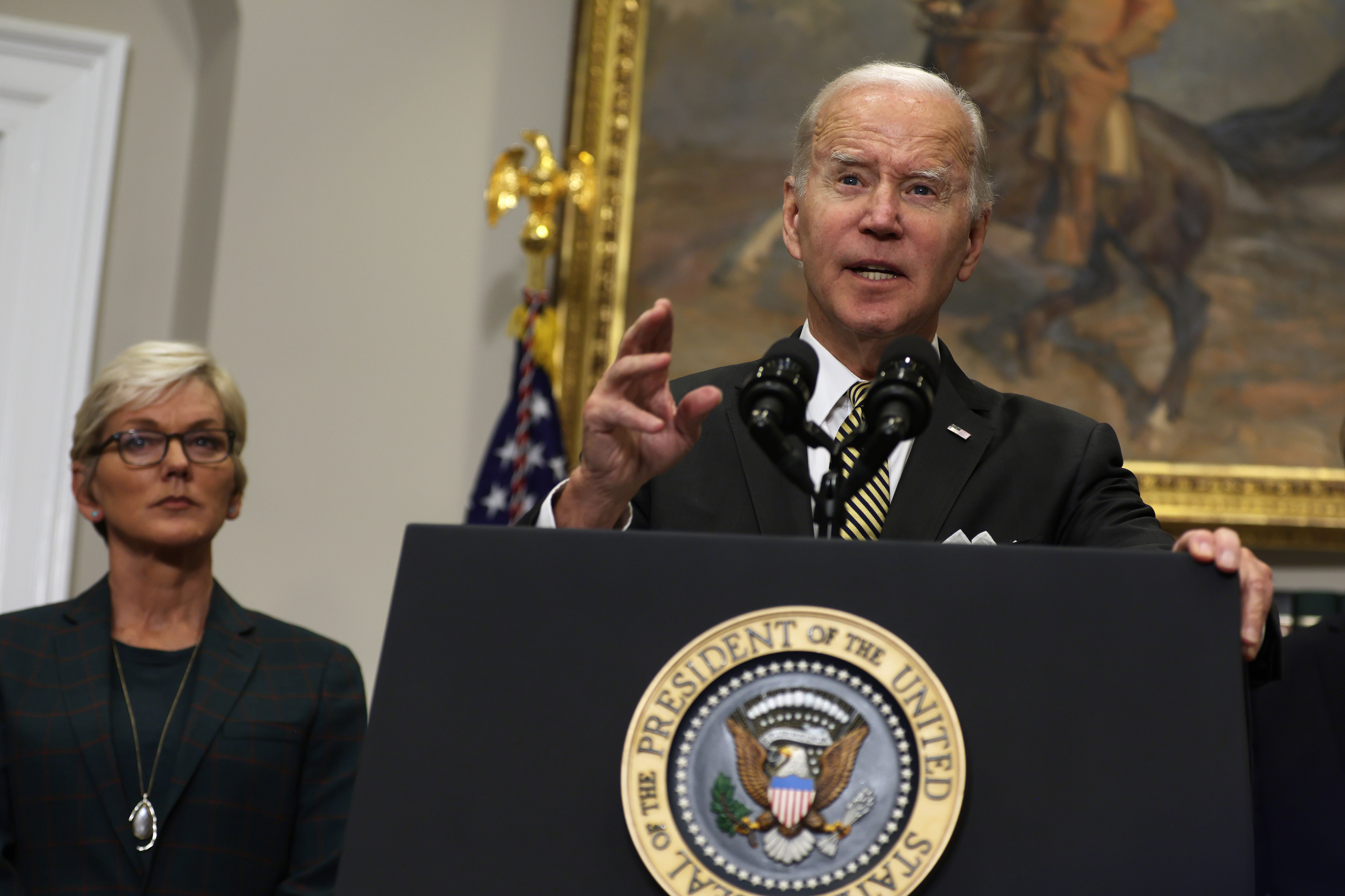 President Biden makes a speech on energy