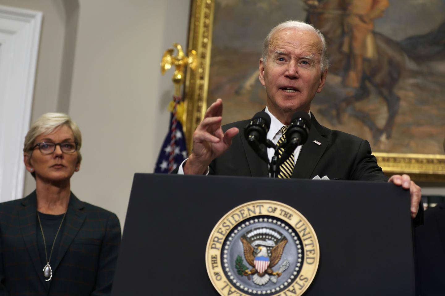 President Biden makes a speech on energy