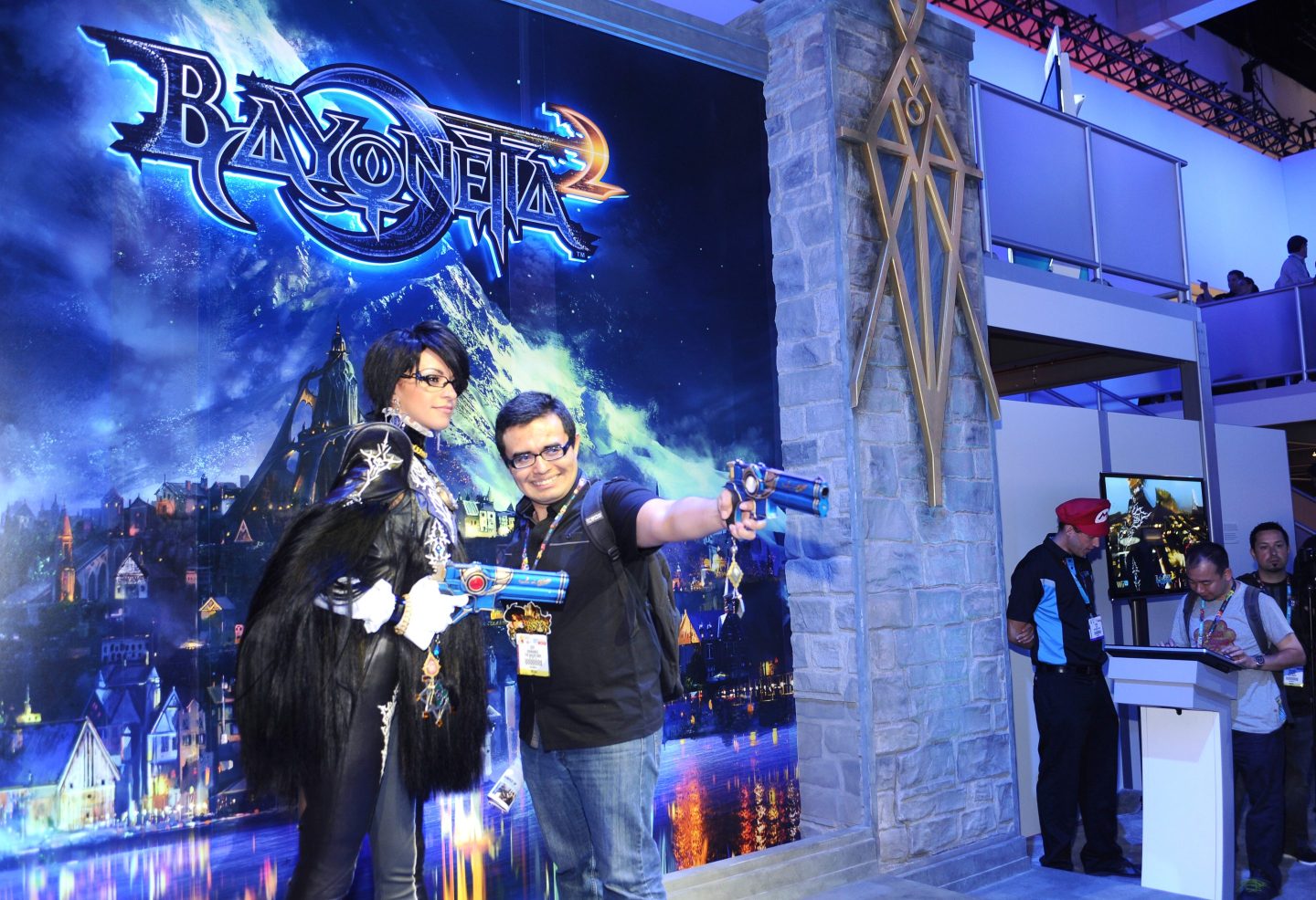 Nintendo Hosts Celebrities At 2013 E3 Gaming Convention