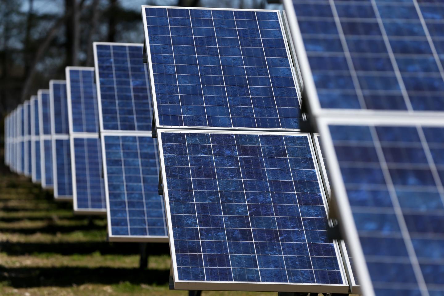 Con Edison solar panels.