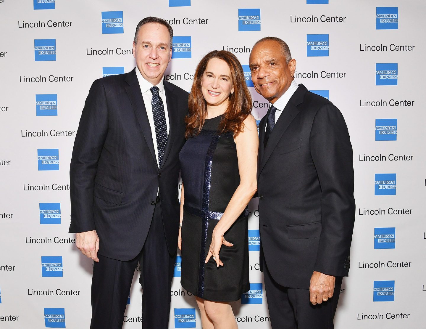 American Express CEO Stephen Squeri with the company's former CEO Kenneth Chenault.