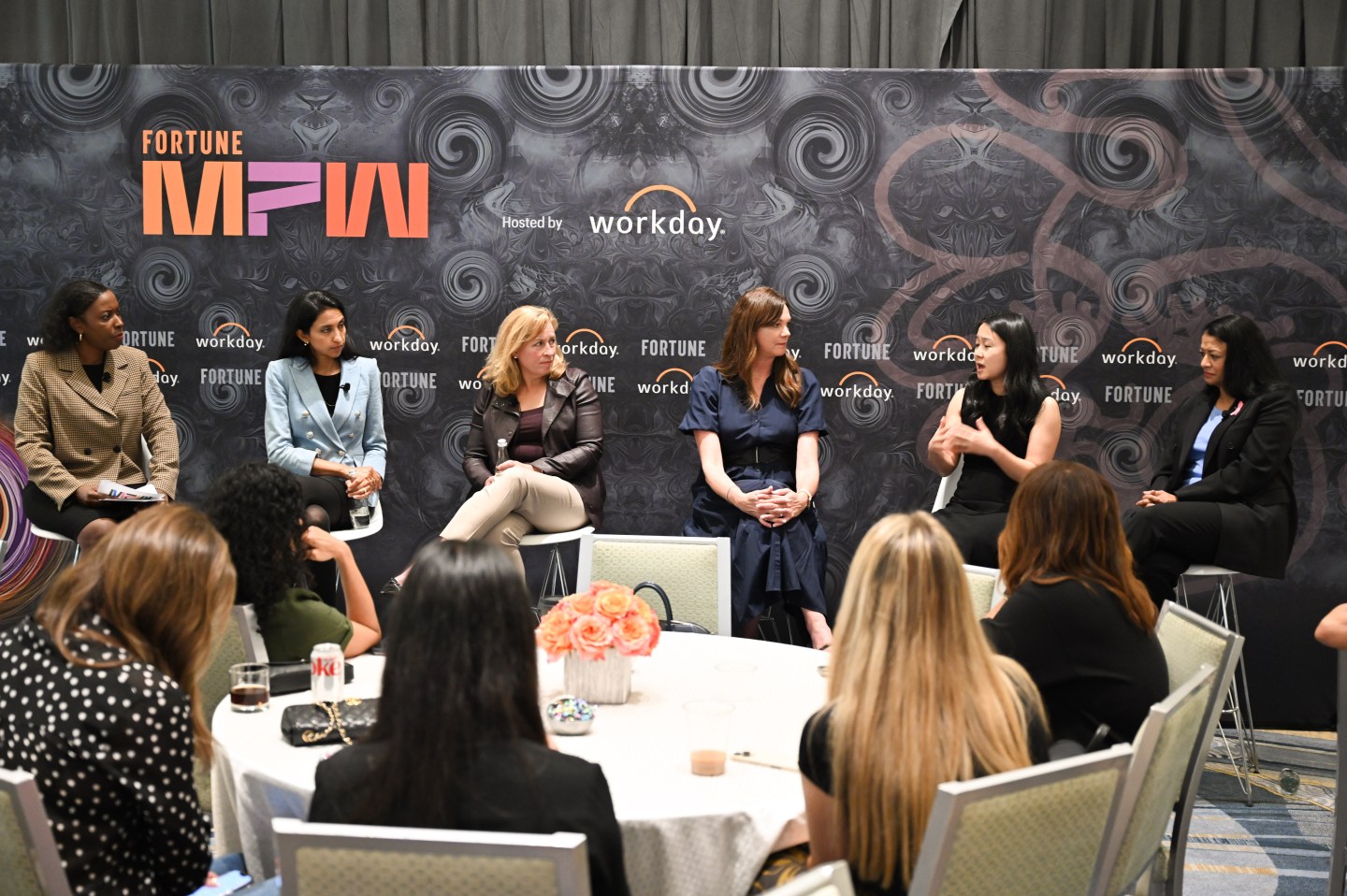 Moderator Sheryl Estrada, Senior Writer, CFO Daily, Fortune;  Amrita Ahuja, Chief Financial Officer, Block; Anne Bramman, Chief Financial Officer, Nordstrom; Barbara Larson, Chief Financial Officer, Workday; Susan Li, Vice President of Finance and Incoming Chief Financial Officer, Meta; Tracey Travis, EVP and Chief Financial Officer, The Estée Lauder Companies