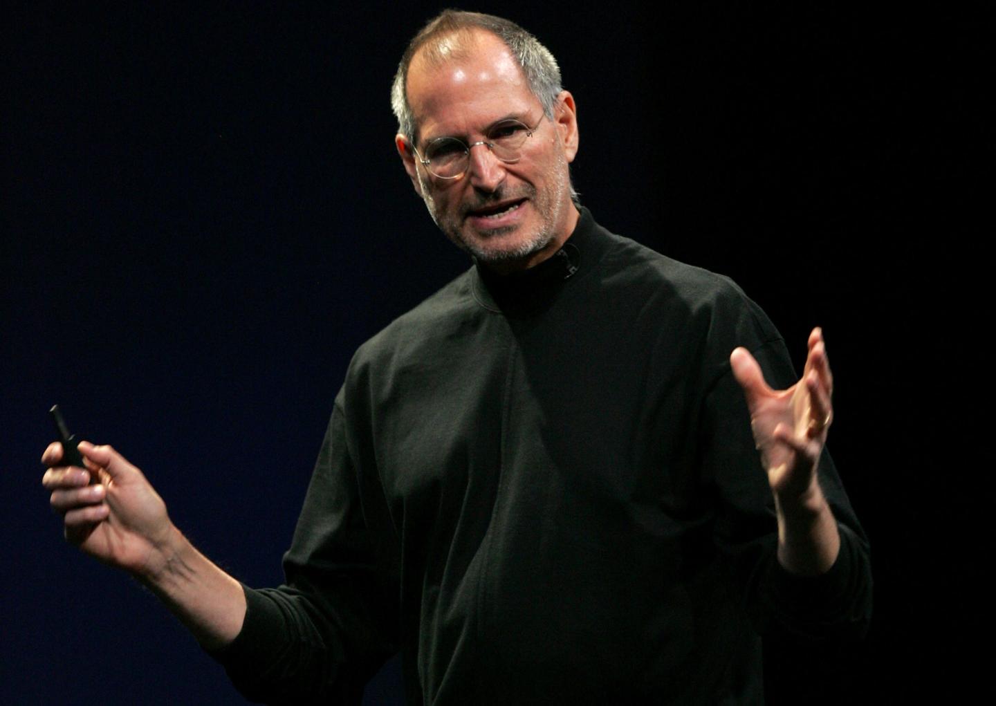 Steve Jobs speaks at the Apple WWDC in 2007