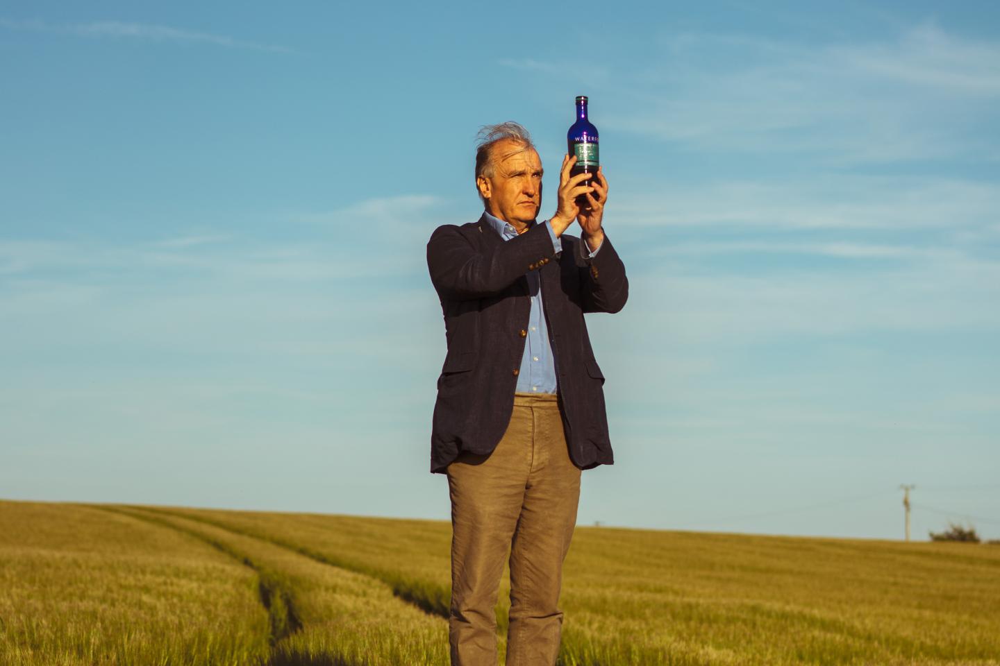 Man in field