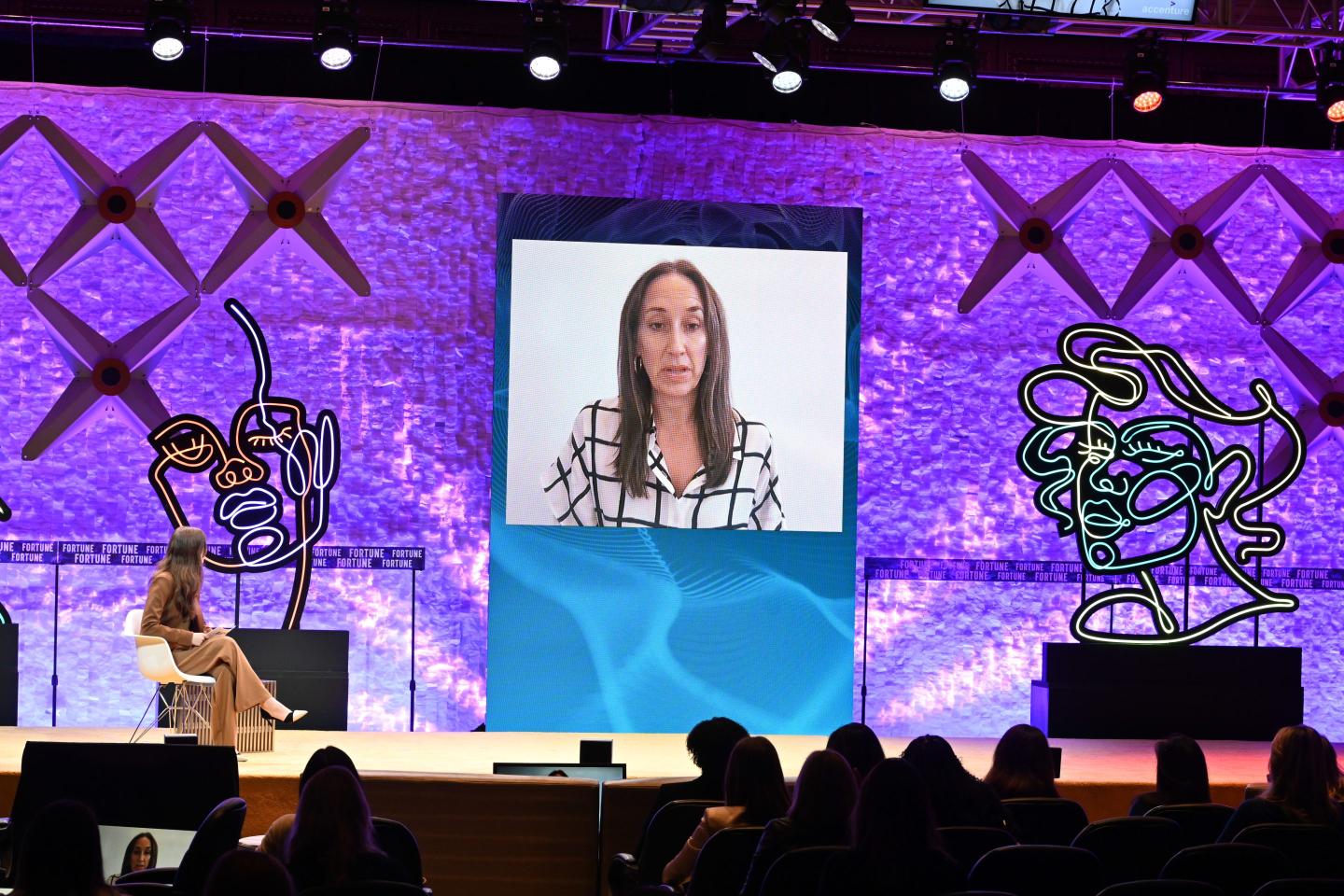 Casper CEO Emilie Arel at Fortune's MPW conference