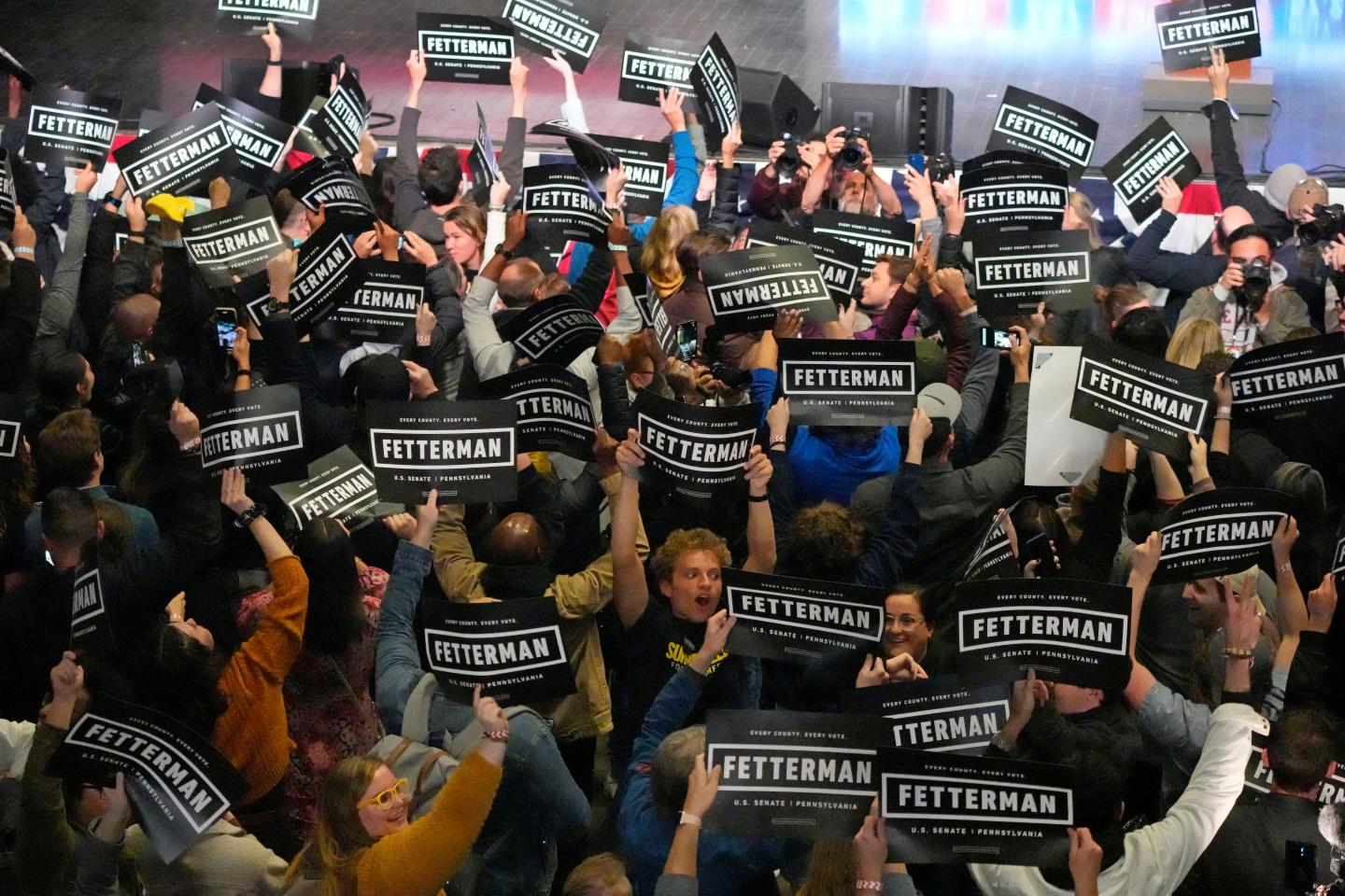 John Fetterman supporters