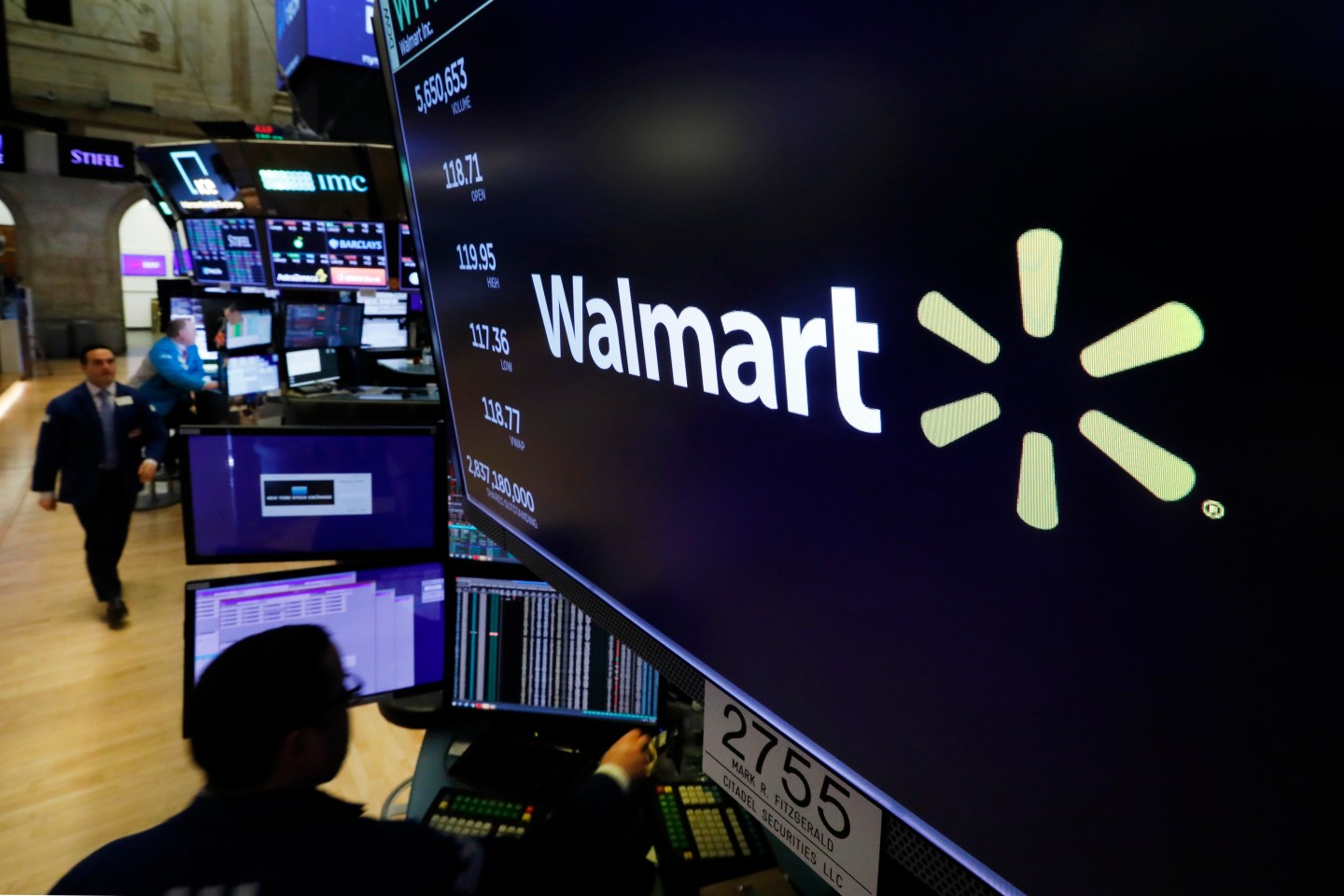 Walmart reports quarterly financial results reports quarterly financial results on Nov. 15, 2022.