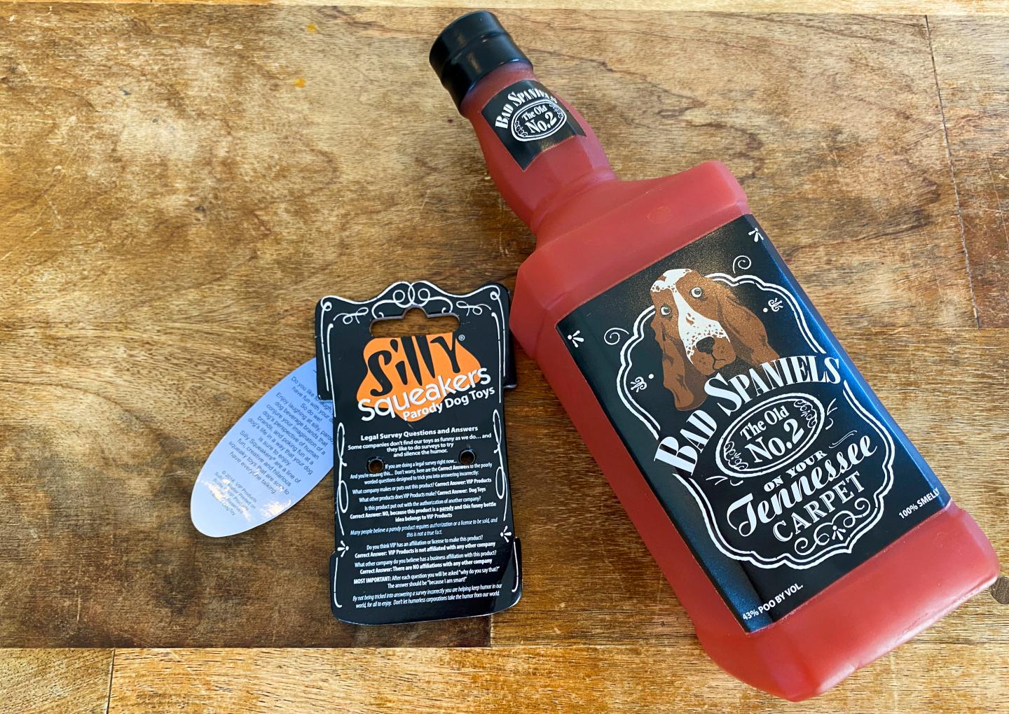 Jack Daniel’s is barking mad over a dog toy that parodies its signature bottle and it wants the Supreme Court to do something about it