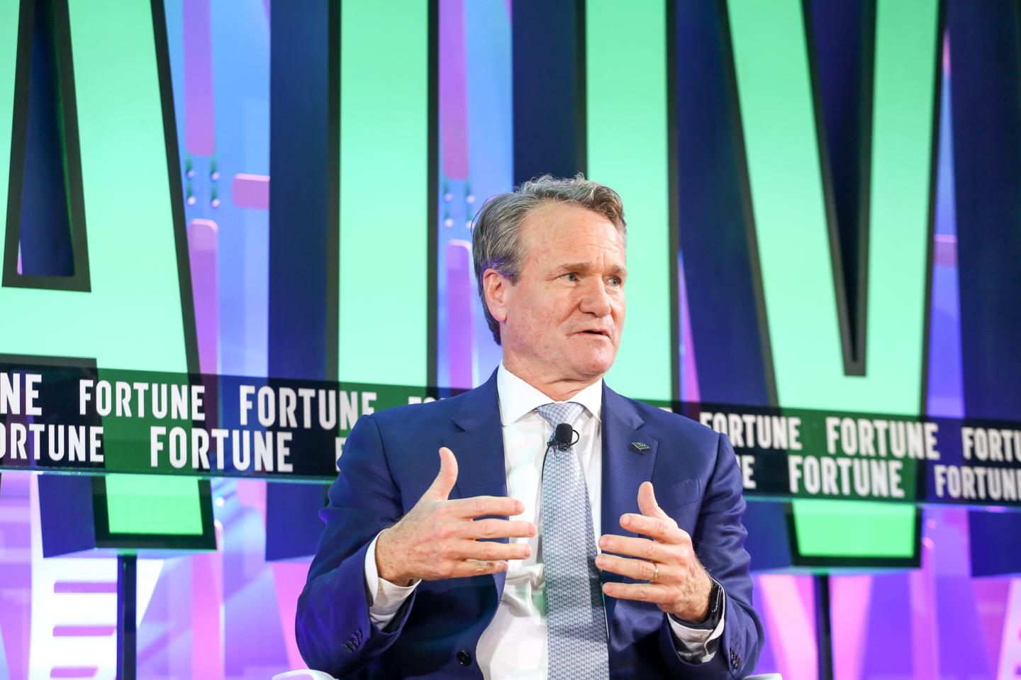 Bank of America’s CEO doesn’t foresee a deep recession
