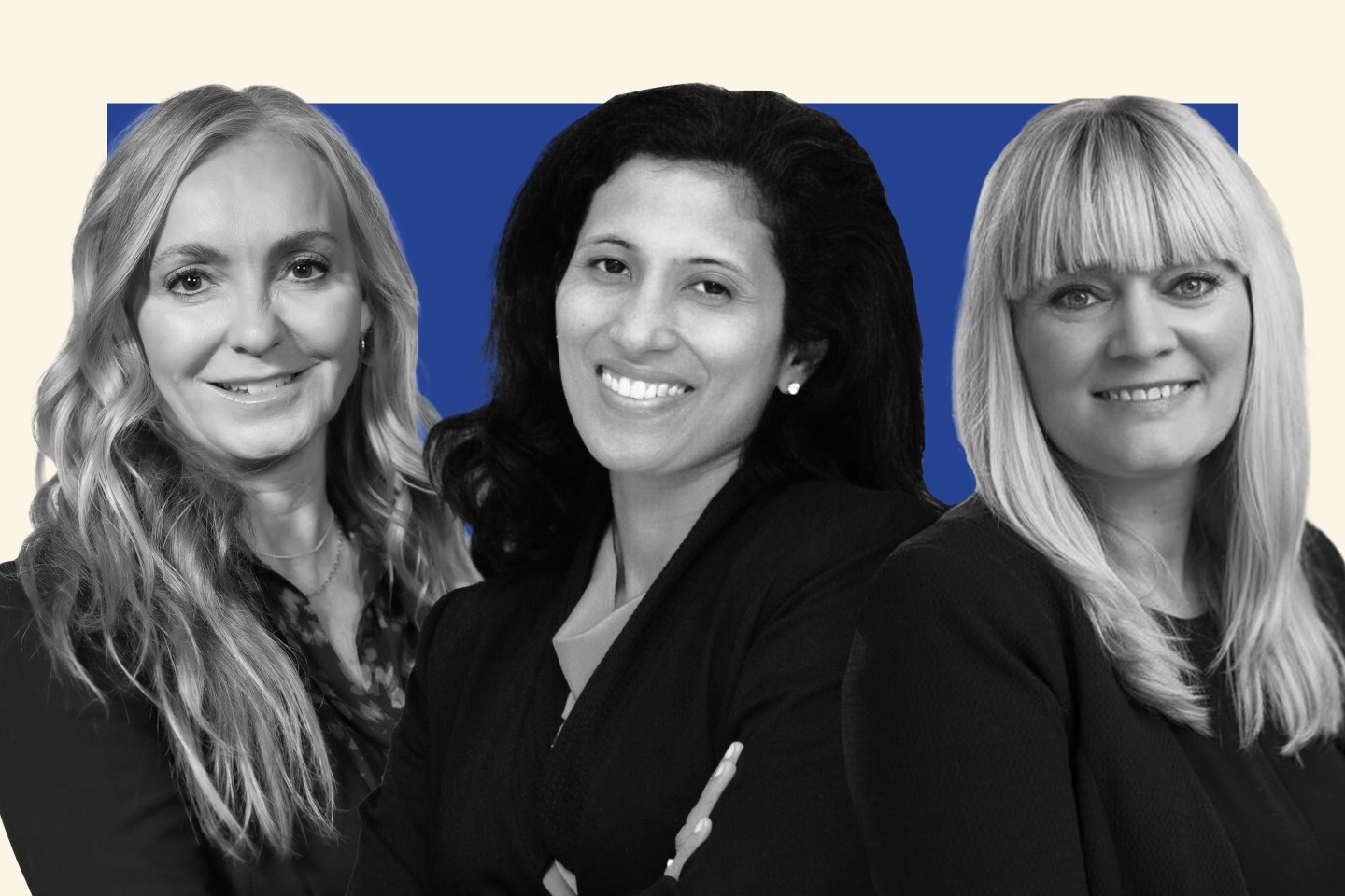 Leslie Motter, Leena Nair, Briana van Strijp