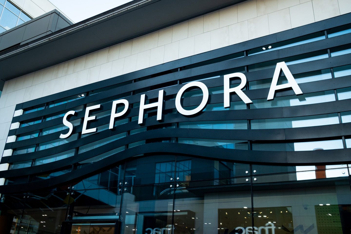Exterior of Sephora retail store
