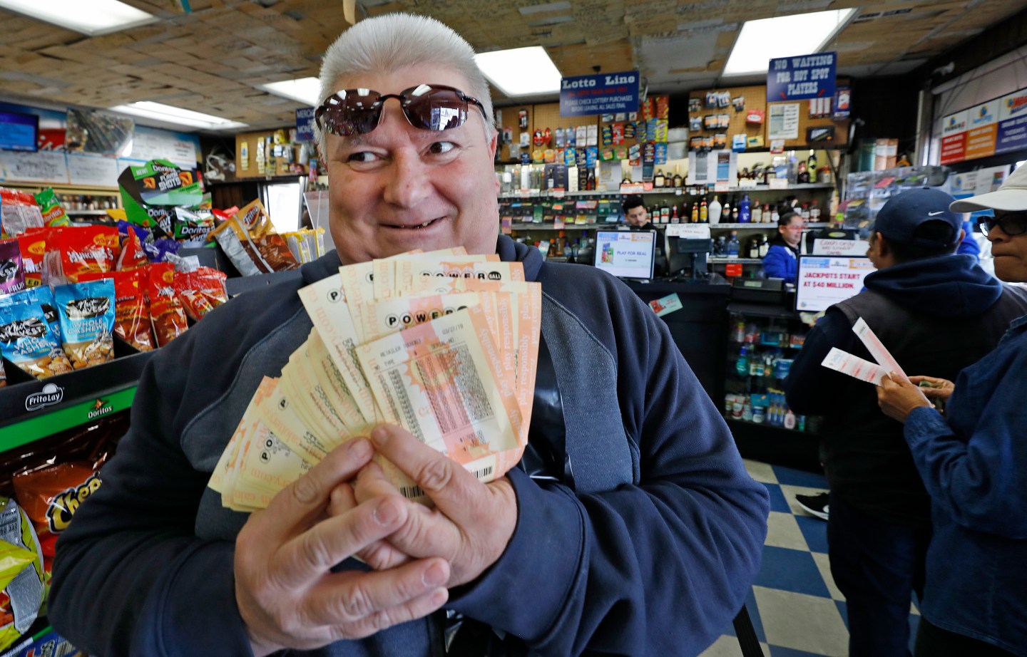 The Powerball jackpot has hit $1.2 billion.