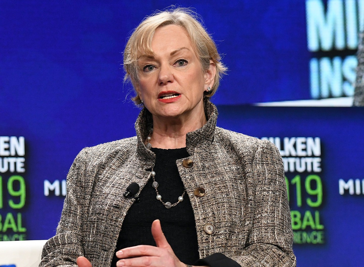 The Beverly Hilton Hotel on April 28, 2019 in Beverly Hills, California. Disney CFO Christine McCarthy