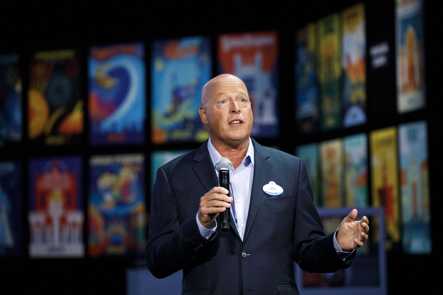 Disney's Bob Chapek at D23 Expo 2019.
