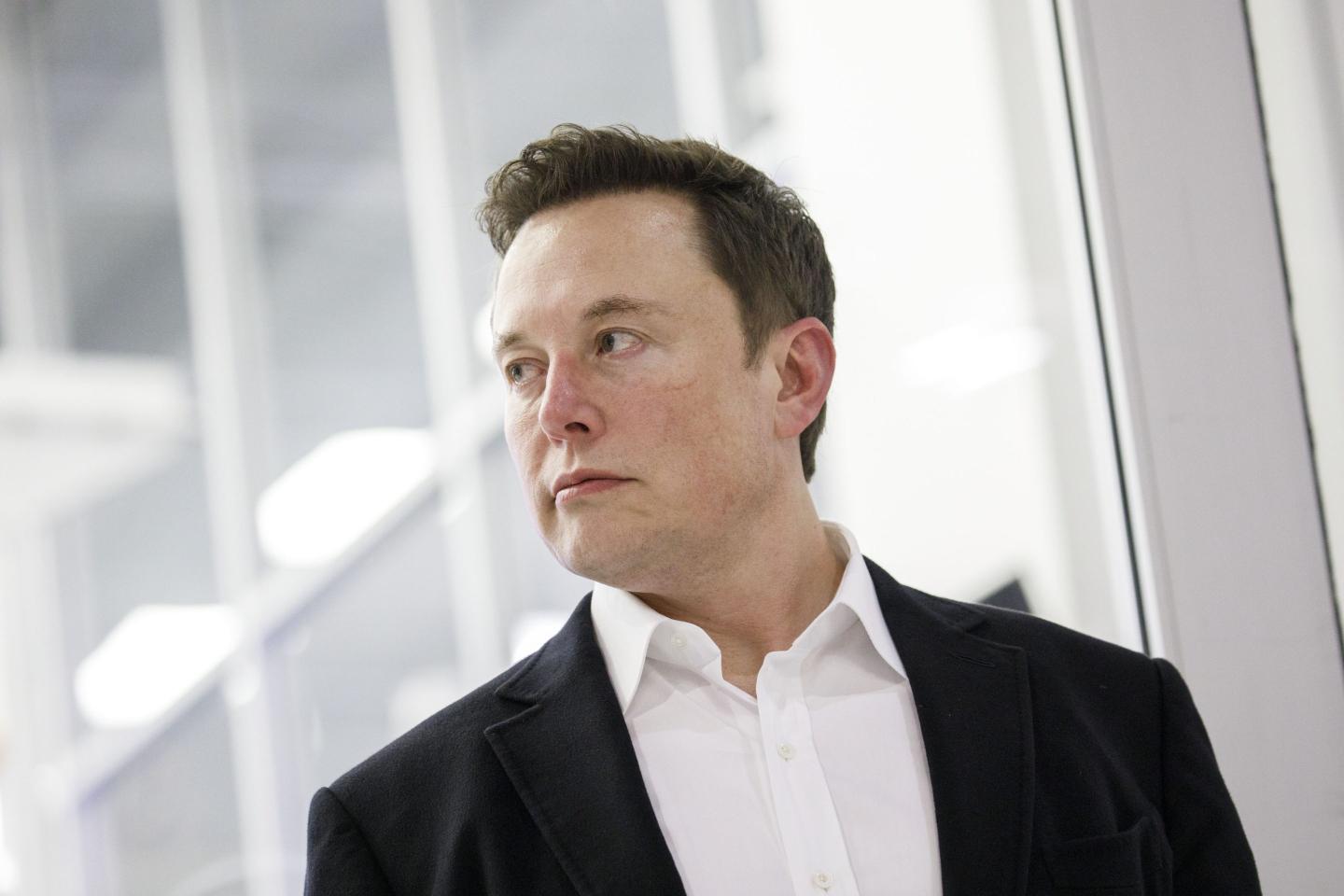 Shot of Elon Musk
