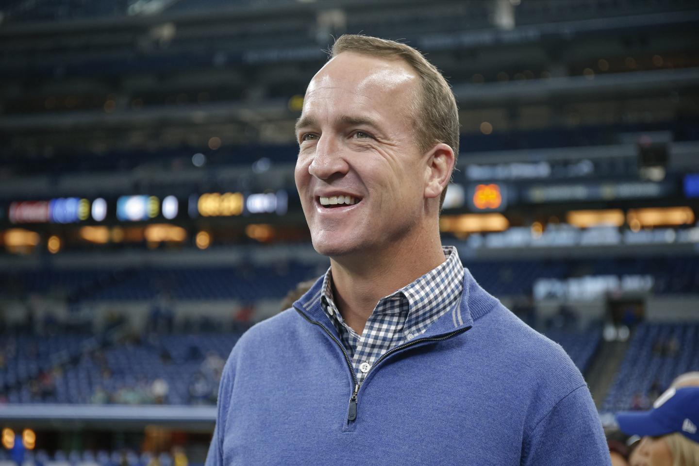 Peyton Manning at Super Bowl
