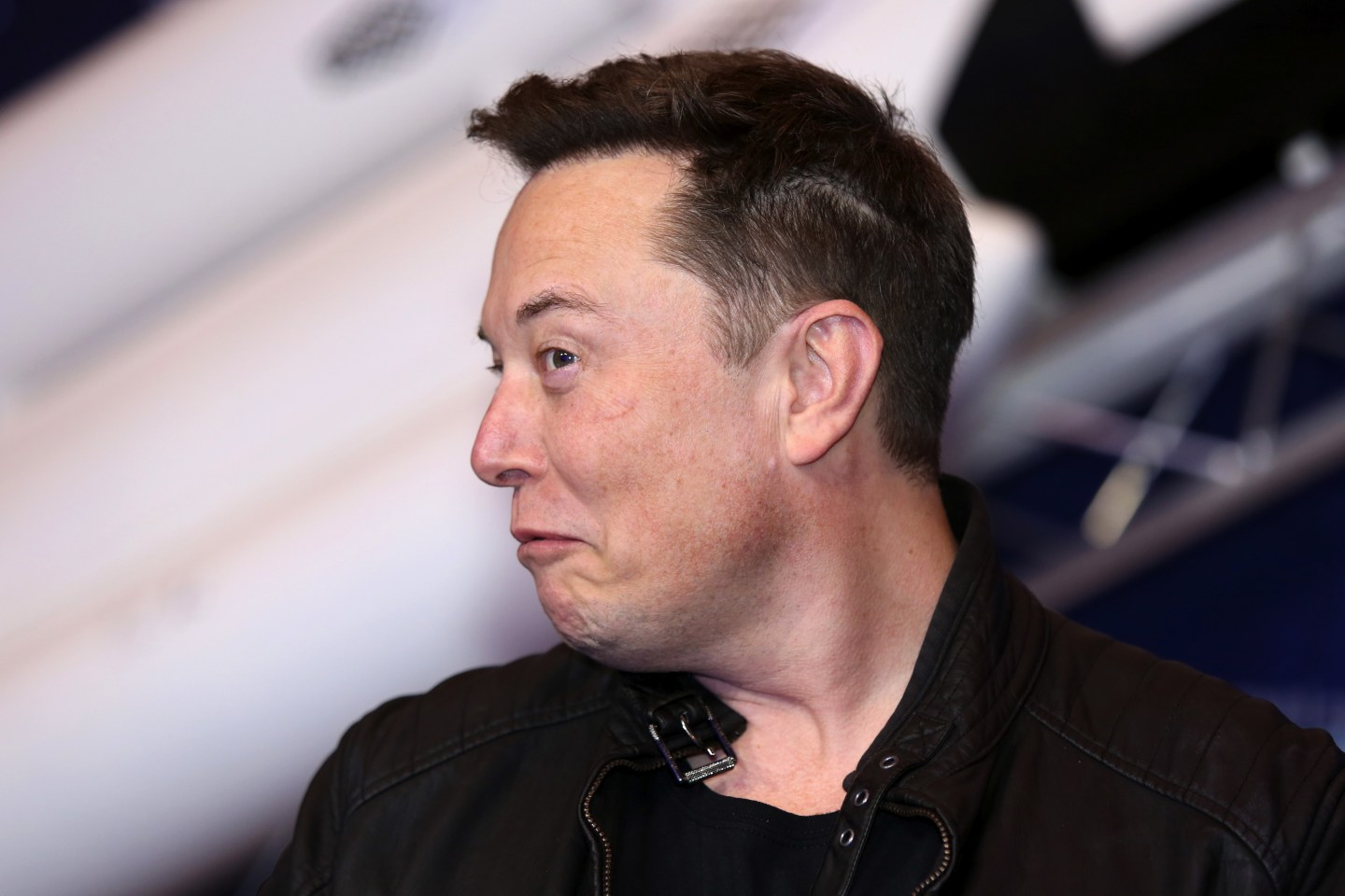 Elon Musk, founder of SpaceX and chief executive officer of Tesla Inc., arrives at the Axel Springer Award ceremony in Berlin, Germany, on Tuesday, Dec. 1, 2020. Tesla Inc. will be added to the S&amp;P 500 Index in one shot on Dec. 21, a move that will ripple through the entire market as money managers adjust their portfolios to make room for shares of the $538 billion company. Photographer: Liesa Johannssen-Koppitz/Bloomberg via Getty Images
